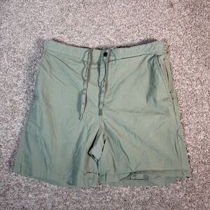 Old Navy Mens Hybrid Shorts Drawstring‎ Casual Olive Green Size 32